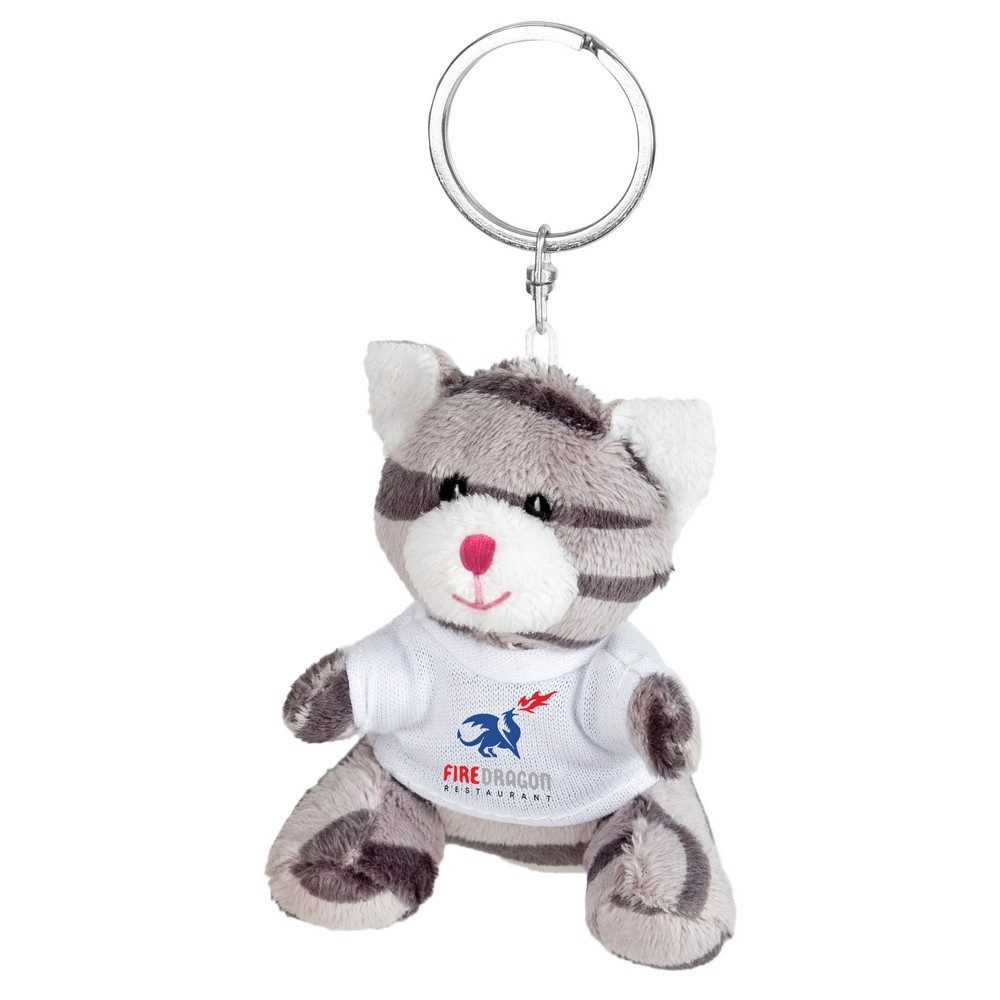 Plīša kaķis, atslēgu piekariņš | Ollie, produkta attēls (1)