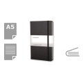 MOLESKINE piezīmju grāmatiņa, aptuveni A5 izmērs, melns