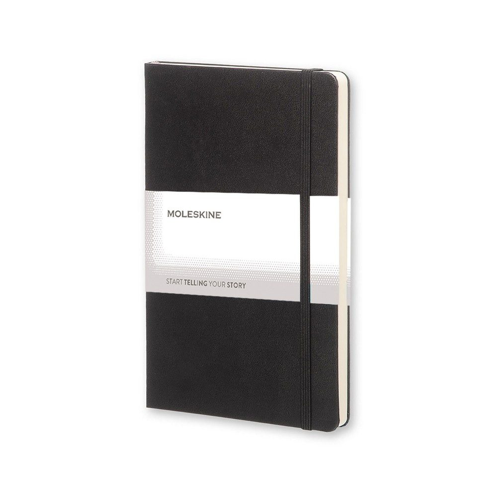 MOLESKINE piezīmju grāmatiņa, aptuveni A5 izmērs, melns, produkta attēls (1)