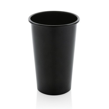Alo RCS pārstrādāta alumīnija viegla krūze 450 ml, melns, produkta attēls (4)