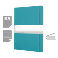 MOLESKINE piezīmju grāmatiņa, aptuveni B5 izmērs, tirkīza