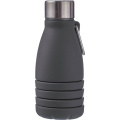 Salokāma sporta pudele 550 ml ar karabīni, melns