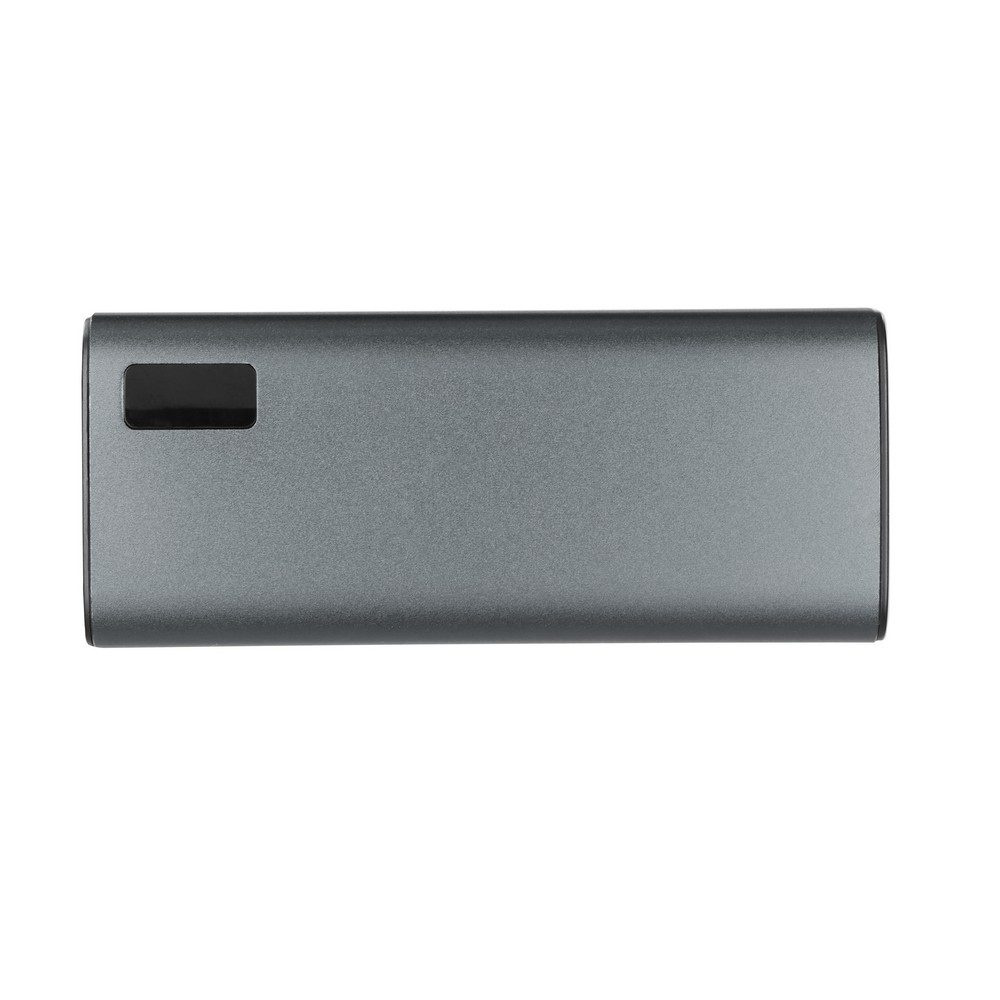 Pārstrādāta alumīnija pārnēsājamais akumulators 10000 mAh, produkta attēls (1)