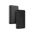 Magnētiskā, bezvadu pārnēsājamā baterija 10000 mAh Aukey, melns