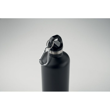 Dubultās sienas pudele 500 ml, Melns, produkta attēls (3)