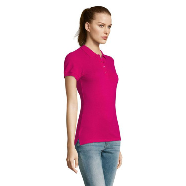 PASSION WOMEN POLO 170g, Fuksija, S, produkta attēls (2)