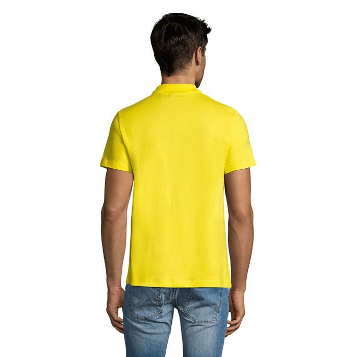 PRESCOTT VĪRIEŠU POLO KREKLS 170, Citrons, S, produkta attēls (1)