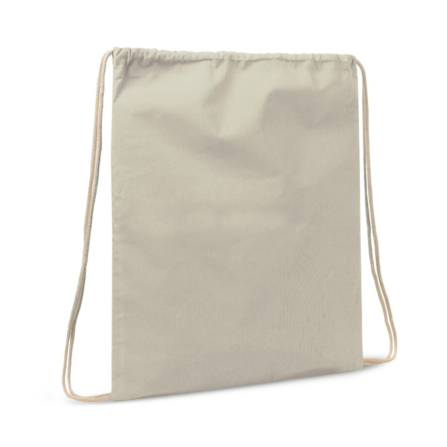 Aukliņas maisiņš kokvilnai OEKO-TEX® STANDARD 100 140g/m² 35x45 cm, ekru, produkta attēls (1)