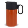 Termo pudele Flow ar rokturi 250 ml, oranžs