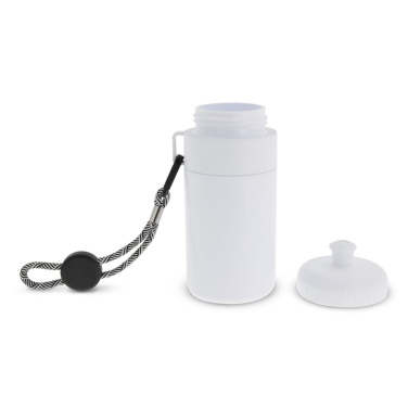 Sporta pudele ar malu un aukliņu 500 ml, balts / Balts, produkta attēls (3)