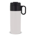 Termo pudele Flow ar roktura sublimāciju 400 ml, balts