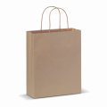 Kraftpapīra maisiņš 90g/m² 22x10x31 cm, brūns