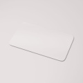 Vinila uzlīme taisnstūrī 20x10 mm, caurspīdīgs