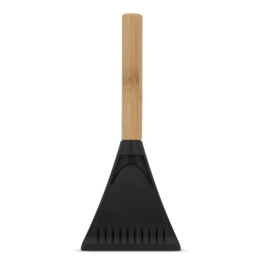 Ledus skrāpis no bambusa un R-PP, melns, produkta attēls (2)