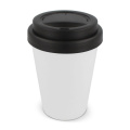 RPP kafijas krūze, balts korpuss, 250 ml, balts / melns