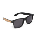Justin RPC saulesbrilles ar korķa ielaidumu UV400, melns