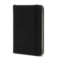 Piezīmju grāmatiņa R-PET/PU A6, melns