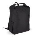 R-PET 600D Rolltop sprādzes mugursoma 20L, melns