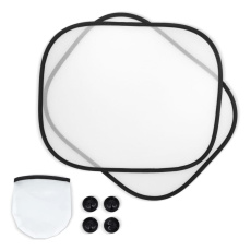 Automašīnas loga saules aizsargi, 2 gab. komplektā ar sublimācijas maisiņu