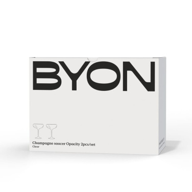 Byon Opacity šampanieša glāžu komplekts ar stilīgu glāžu rakstu, 300 ml, caurspīdīgs, produkta attēls (4)