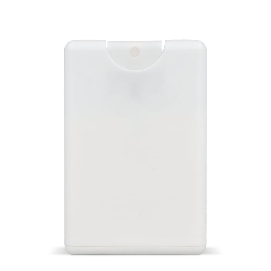 Kredītkaršu saules aizsargsprejs SPF30, pārstrādāts materiāls, balts, produkta attēls (1)
