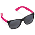 Neona saulesbrilles UV400, melns / Rozā