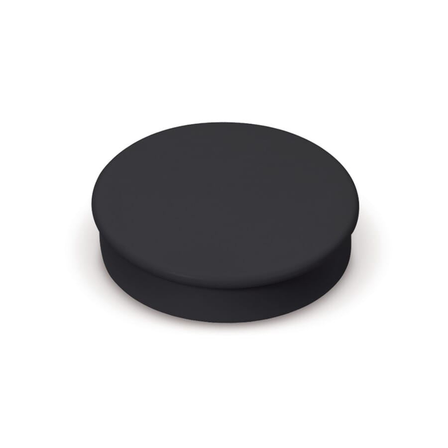 Apaļais magnēts Ø30 mm, melns, produkta attēls (1)