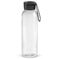 Tritan ūdens pudele 600 ml, caurspīdīgs / melns