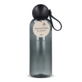 Sagaform Ture ūdens pudele 600 ml, caurspīdīgs / melns