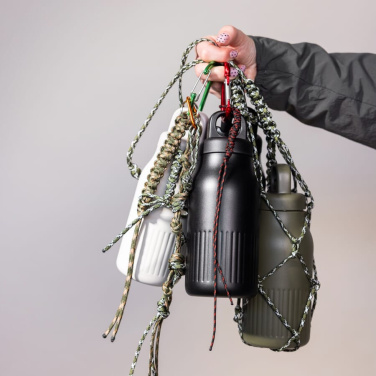 Sagaform Truls tērauda pudele ar ērtu, klikšķināmu vāciņu (pārstrādāta) 500 ml, melns, produkta attēls (3)