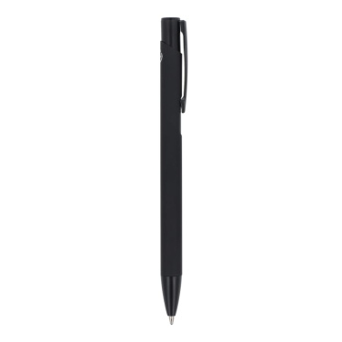 Ballpen Alicante softtouch Deluxe, melns, produkta attēls (3)