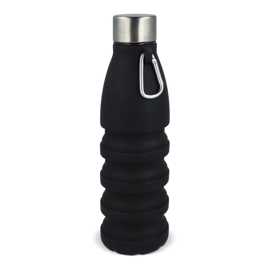 Saliekama ūdens pudele 550 ml, melns, produkta attēls (1)