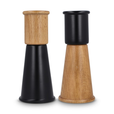 Sagaform Gurken sāls un piparu dzirnaviņu komplekts, mazs, 15 cm, melns, produkta attēls (3)