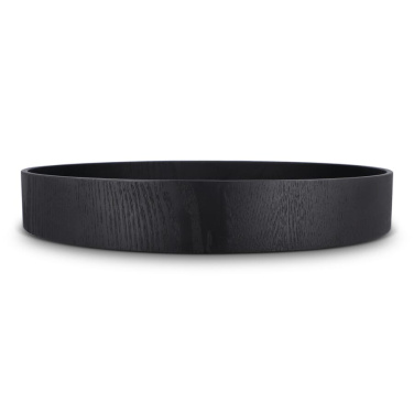 Sagaform Hanna apaļā paplāte 35 cm, melns, produkta attēls (2)
