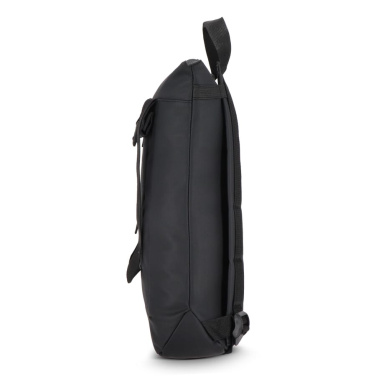 rPET 600D Navi klēpjdatora mugursoma 36 x 40 x 10 cm, melns, produkta attēls (3)
