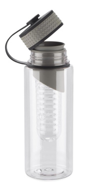 Ūdens pudele ar augļu trauku FRUGT 800 ml, produkta attēls, pelēks (2)