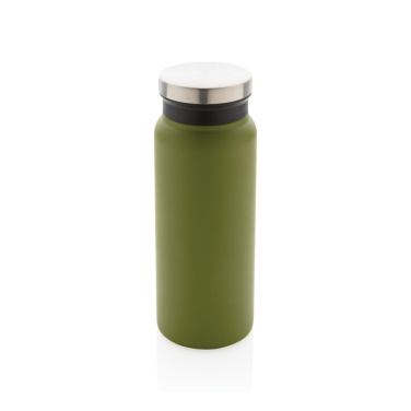 RCS Pārstrādāta nerūsējošā tērauda vakuuma pudele 600ml, zaļš, detaļas skats (1)