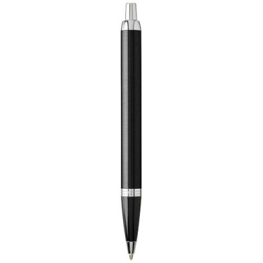 Parker IM lodīšu pildspalva, Vienkrāsains melns / hroms, produkta attēls (2)