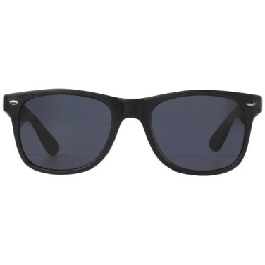 Sun Ray pārstrādātas plastmasas saulesbrilles, Vienkrāsains melns, produkta attēls (1)