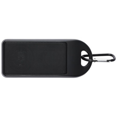 Omni 3W IPX4 RCS otrreizēji pārstrādāta plastmasas Bluetooth® skaļrunis, Vienkrāsains melns, produkta attēls (1)