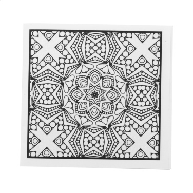 Coloxil 12 – Pielāgojams krāsošanas komplekts, mandala, balts, produkta papildu skats 2