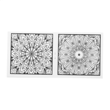 Coloxil 12 – Pielāgojams krāsošanas komplekts, mandala, balts, produkta papildu skats 3