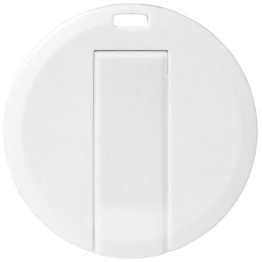 Apaļa kredītkarte – balts, 32GB, produkta attēls (3)