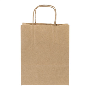 Papbag L – papīra dāvanu maisiņš, liels, dabisks, produkta papildu skats 2