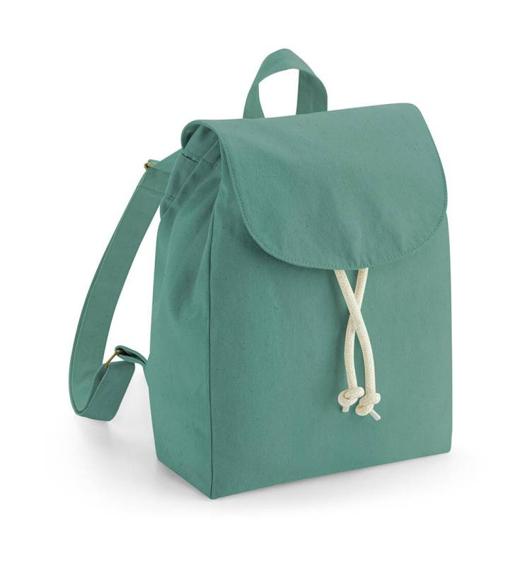 EarthAware® organiskā mini mugursoma, Salvijas zaļa – Westford Mill (1)