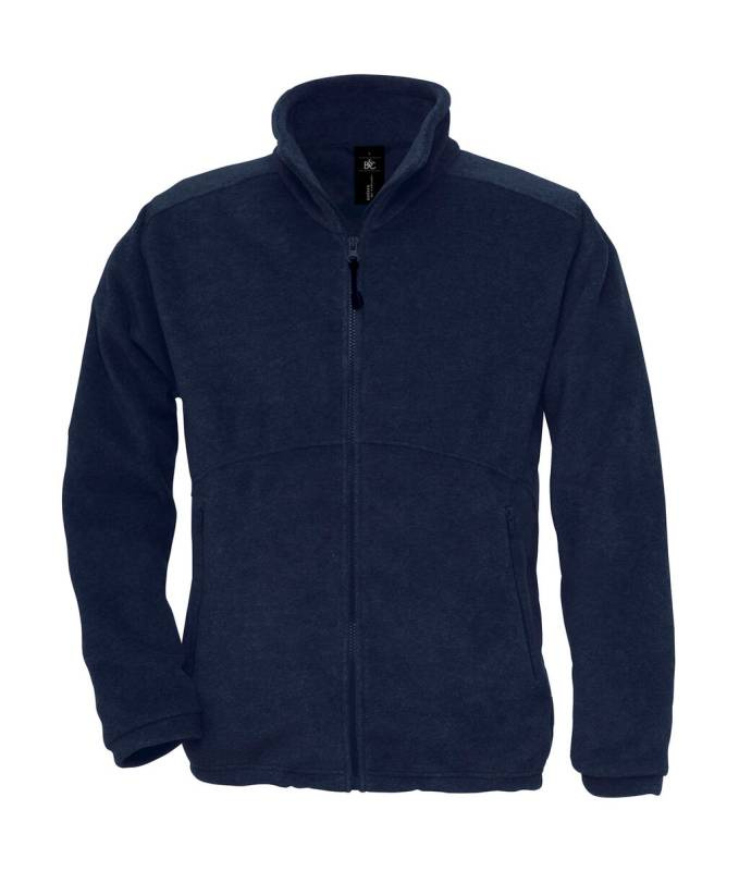 Icewalker+ āra flīsa jaka ar pilnu rāvējslēdzēju, krāsa: tumši zila – B&C Outerwear (1)