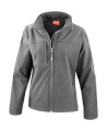 Sieviešu klasiskā softshell jaka, krāsa: pelēka, Pelēks