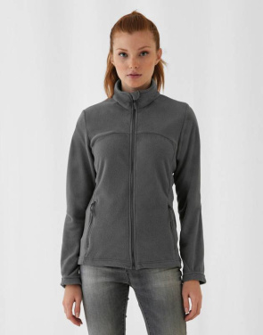 Coolstar/sieviešu flīsa jaka ar pilnu rāvējslēdzēju, Tērauda pelēks – B&C Outerwear (3)