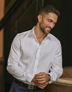 Luksusa krekls Slim Fit, krāsa: balta – Tee Jays (2)