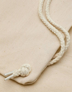 Bērnu audekla kokvilnas aukliņas mugursoma, krāsa: melna – SG Accessories - BAGS, Melns (4)